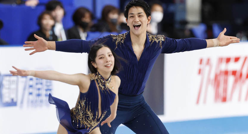 English Stripped Bare - B. Bearington & Naomi Culture Ice Skating Interview Riku Miura & Ryuichi Kihara: ISU World Team Trophy 2023