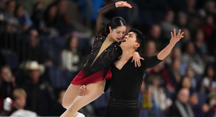 English Stripped Bare - B. Bearington & Naomi Culture & Sports; Riku Miura & Ryuichi Kihara at the ISU Grand Prix 2024