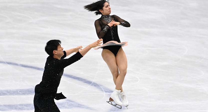 English Stripped Bare - B. Bearington & Naomi Culture & Sports; Riku Miura & Ryuichi Kihara at the ISU Grand Prix Grenoble, France 2024