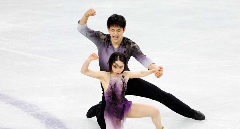English Stripped Bare - B. Bearington & Naomi Culture & Sports; Riku Miura & Ryuichi Kihara at the 2025 Four Continents Figure Skating Championships