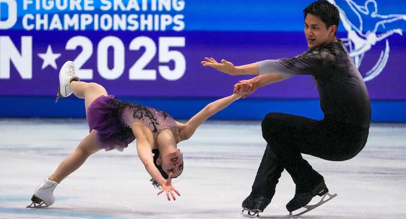 English Stripped Bare - B. Bearington & Naomi Culture & Sports; Riku Miura & Ryuichi Kihara at the 2025 ISU World Figure Skating Championship